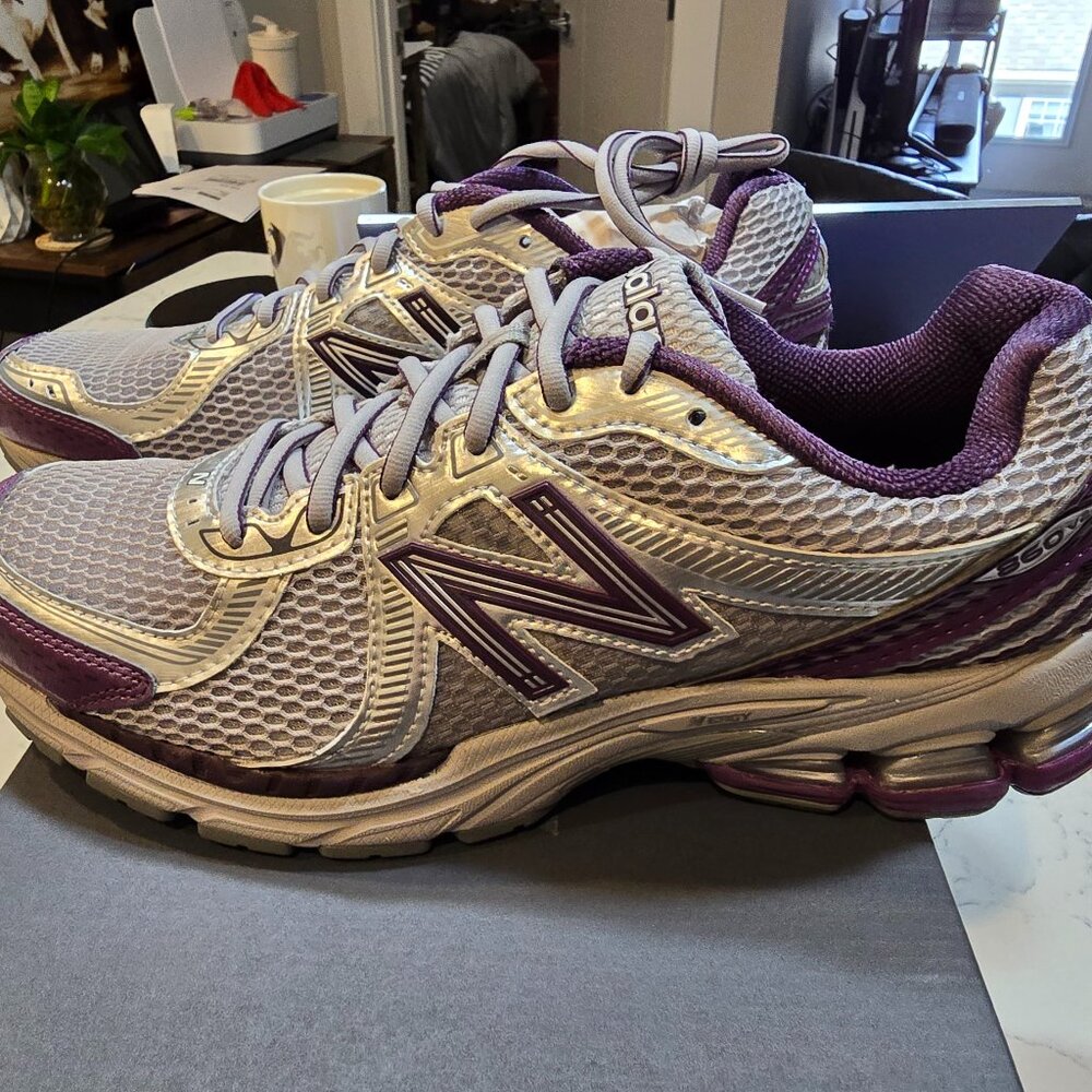 New Balance Men 860v2 Raincloud Dusted Grape ML860PP2 SIZE 10 NEW SNEAKERS SHOE